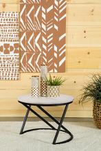 Miguel Round Marble Top Coffee Table