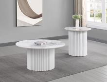 Rowena Round Sintered Stone Coffee Table