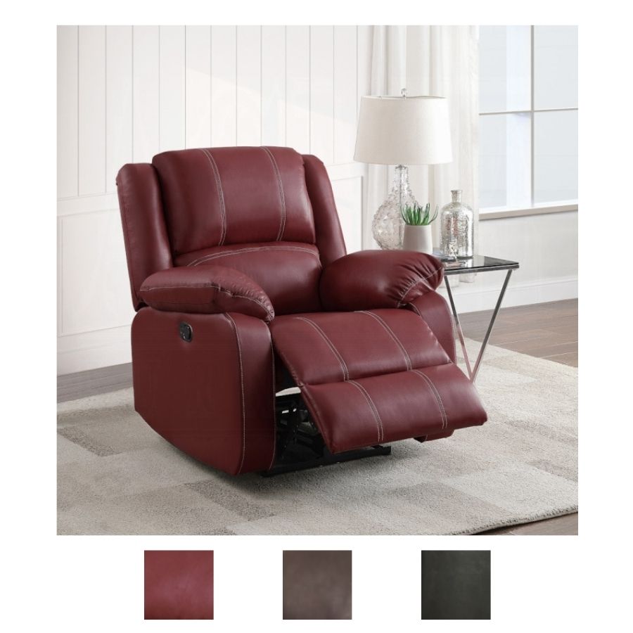Zuriel Leatherette Motion Rocker Recliner