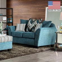 River Transitional Flared Arms Loveseat