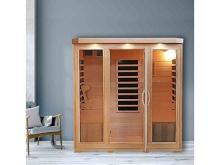 Sonoma 4-Person Hemlock Infrared Sauna with 9 Carbon Heaters