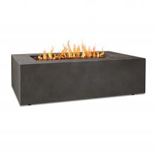 50.5" Glacier Grey Baltic Rectangle Propane Fire Table  50.5" Glacier Grey Baltic Rectangle Propane Fire Table