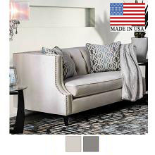 Tegan High Track Arms Loveseat