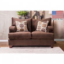 Wessington Modern English-Arm Style Loveseat