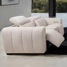 Thaddea Contemporary Power Recliner Loveseat