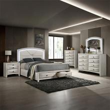 Ramondi Platform Bed with Storage & LED