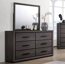 Conwy Gray Wood Grain Finish Dresser