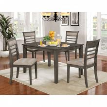 Taylah Transitional 5 Piece Dining Table Set