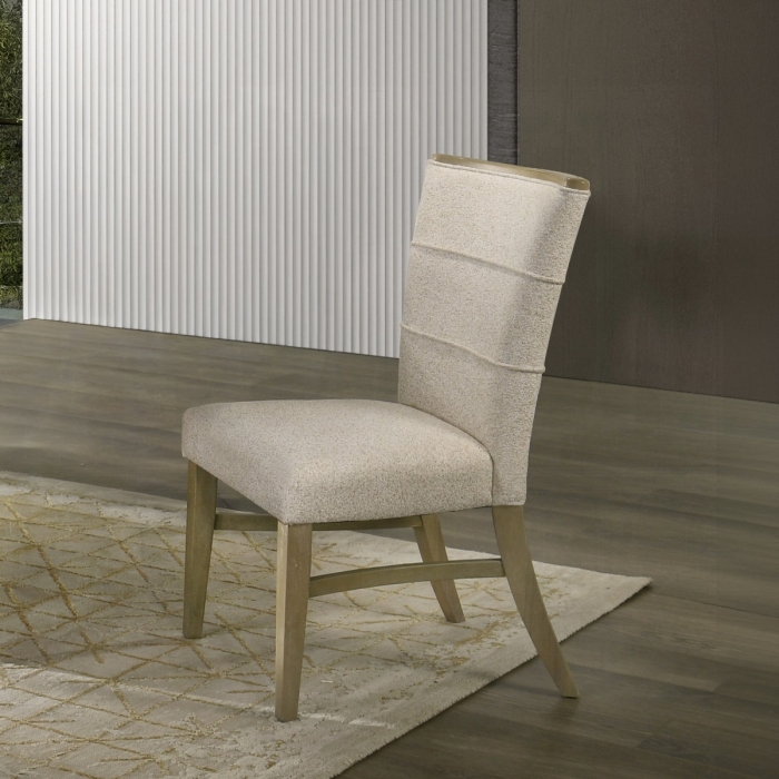 Olinda Linen Composite Wood Side Chair Set of 2