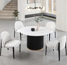 Borden Contemporary Round Dining Table