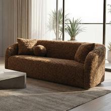 Orevis Contemporary Brown Sofa