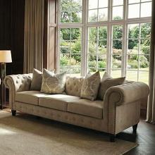 Ammirati Traditional Beige Sofa