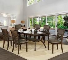 Holly Satin Walnut Dining Table