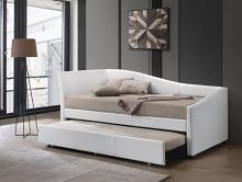Jedda Faux Leather Daybed With Trundle Jedda Faux Leather Daybed With Trundle