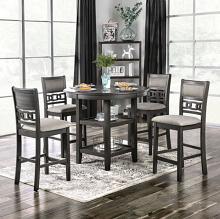 Milly Round Table Top 5 Piece Counter Height Set