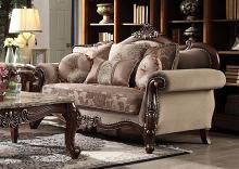 Mehadi Loveseat with 6 Pillows