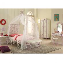Priya II Butterfly Platform Bed with Canopy