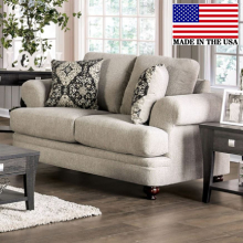 Miramar Low Rolled Arms Loveseat