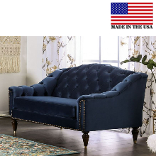 Martinique Camelback Design Loveseat