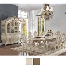 Ragenardus Traditional Style Dining Table with Leaf