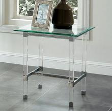Tuva Transparent End Table